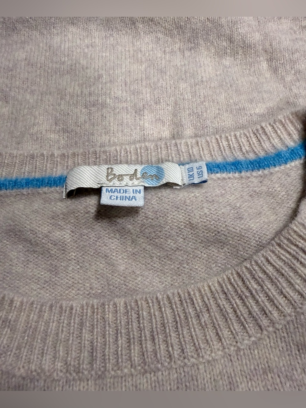 Boden Edie Fair Isle Knit Women’s Crewneck Sweater Size US 6 UK 10 EUC 100% Wool - Picture 6 of 9